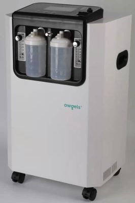 Taşınabilir Tıbbi Solunum Oksijen Terapi Makinesi 10L Oksijen Saflığı% 96 ISO CE