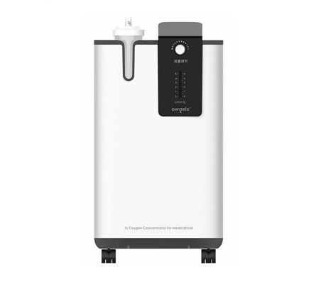 5L Medikal Oksijen Konsantratörü Beyaz renk CE onaylı Oksijen besleme makinesi