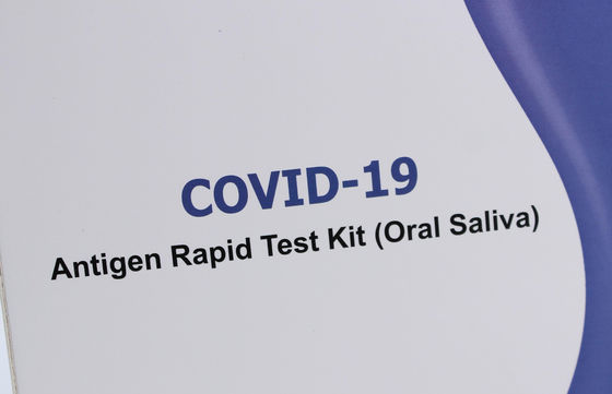 Laboratuvarlar için doğru Covid-19 Antijen Hızlı Test Kiti 25 test / kit