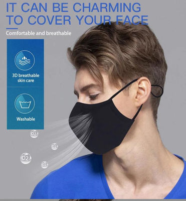 Yıkanabilir Bakır İyon Pamuk Yüz Maskesi Yeniden Kullanılabilir Elastik Kulak Askısı Pamuk Maskesi