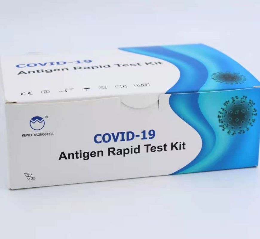 Taze Swablar COVID-19 Antijen Hızlı Test Kiti CE onaylı Güvenli ve Doğru